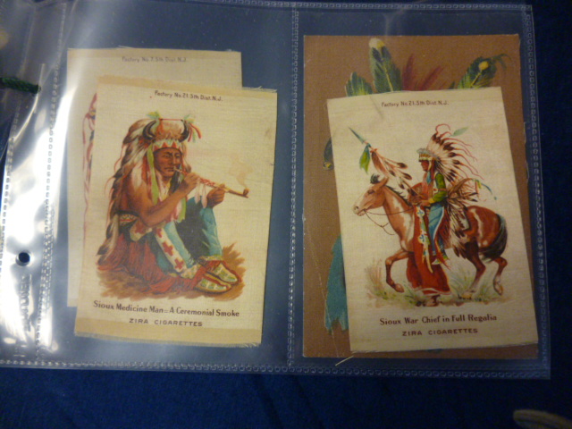 Foreign Cigarette Silks, American Tobacco, part set, Indian Portraits & Scenes (P9/10), mixed - Image 5 of 6