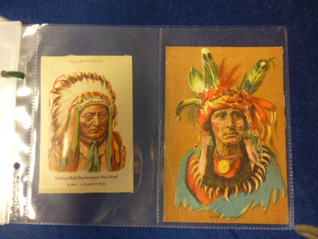 Foreign Cigarette Silks, American Tobacco, part set, Indian Portraits & Scenes (P9/10), mixed - Image 6 of 6