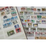 A collection of European and World stamps, presented in 16 stockbooks, very mixed and diverse (16)