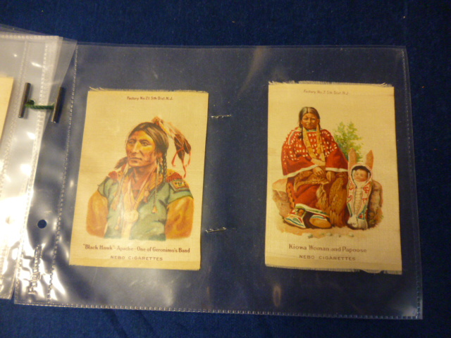 Foreign Cigarette Silks, American Tobacco, part set, Indian Portraits & Scenes (P9/10), mixed - Image 2 of 6