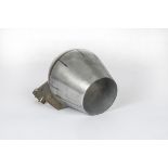 A steel miniature Jet Engine exhaust nozzle, scale model wind tunnel or test piece, ex-British