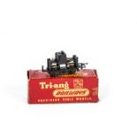 Tri-ang TT Gauge XT30? DMU motor bogie, in an original Tri-ang box, VG, box F