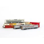 Tri-ang and Tri-ang Hornby 00 Gauge Transcontinental and CN Budd Railcars, Tri-ang R392 silver and