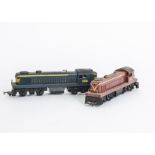 Tri-ang Hornby made for Australian market 00 Gauge Diesel Switcher Locomotives, NSWR maroon 34051