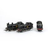 Tri-ang 00 Gauge made for Australian market BR lined black 0-6-0 'Jinty' Tank Locomotives, two