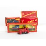 Tri-ang and Tri-ang Hornby 00 Gauge Battlespace Satellite and Turbo car and other items, R586