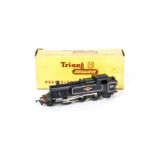 Tri-ang TT Gauge T99 BR black 2-6-2 Tank Locomotive, open spoked wheels, with instructions, in