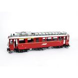 LGB G Scale 20390 RhB Railcar Abe 4/4 34 MTS, in red, in original box, E, box VG