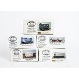 Parkside Dundas Plastic 0 Gauge Wagon Kits, boxed group of eleven comprising, PS13 SR goods van,