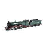 A Kit-built Gauge I Live Steam Great Central Railway 'Jersey Lily' 4-4-2 Locomotive and Tender,