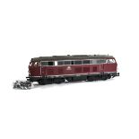 Piko G Scale German Diesel Locomotive, boxed 37504 BR 218 216-0locomotive in maroon livery of the