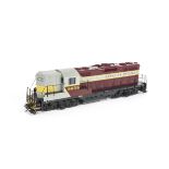 Red Caboose Canadian Pacific 0 Gauge GP-9 Diesel Locomotive, in CP grey and maroon No 8658, in