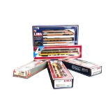 Lima HO Gauge Train pack and Train, boxed collection including, 149711GP TGV four car electric train