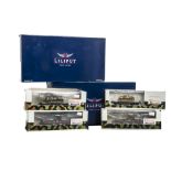 Liliput by Bachmann and Roco HO Gauge WWII Era Military Rolling Stock and Coaches, boxed group