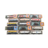 N Gauge Goods Wagons and Similar Rolling Stock, a cased group of thirty, some with commercial