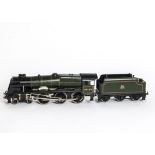 A Boxed Bassett-Lowke 0 Gauge 3-rail BR 'Rebuilt Royal Scot' Locomotive and Tender, ref 5622/0, in