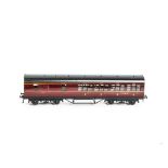 An Exley for Bassett-Lowke 0 Gauge K6 LMS Suburban Brake/3rd Coach, in LMS maroon, with running no