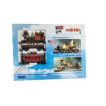 A Märklin G Scale 54401 American Style Train Set, with W&ARR 0-6-0 Tank Locomotive 'Jim' in red/