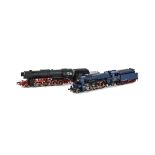 Lilliput HO Gauge Steam Locomotives and Tenders, boxed duo including, 40 00, Class Ivh Badian 1001