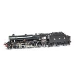 A Kit-built Finescale 0 Gauge LMS 'Black Five' Class 4-6-0 Locomotive and Tender, from an