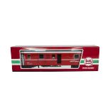 LGB G Scale 334690 Rhätische Bahn Baggage and Cycle Car in red and silver, in original box, E, box