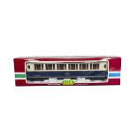 LGB G Scale 34653 Alpine Classic Pullman Express Coach, AS 1141 in blue and cream, in original