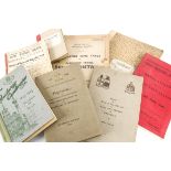 1920s and Later Railway Manuals and Commemorative Programmes, from various regions including, 1920