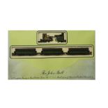 Bachmann HO Gauge John Bull, boxed 40-140 John Bull 1860 train set in green livery G-E, box F