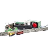 N Gauge Fleischmann Piccolo Track and Accessories, a quantity of unboxed track including
