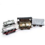 Commercial and Kit-built Gauge I Tank Wagons and Others, including three China-made Oil Tankers,