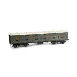 A Scratch- or Kit-built Gauge I Southern Railway Utility Van, in SR olive green (without numbering