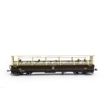 A Kit-built G Scale (Narrow Gauge) Vale of Rheidol Summer Coach no 4999, as built by the GWR for the