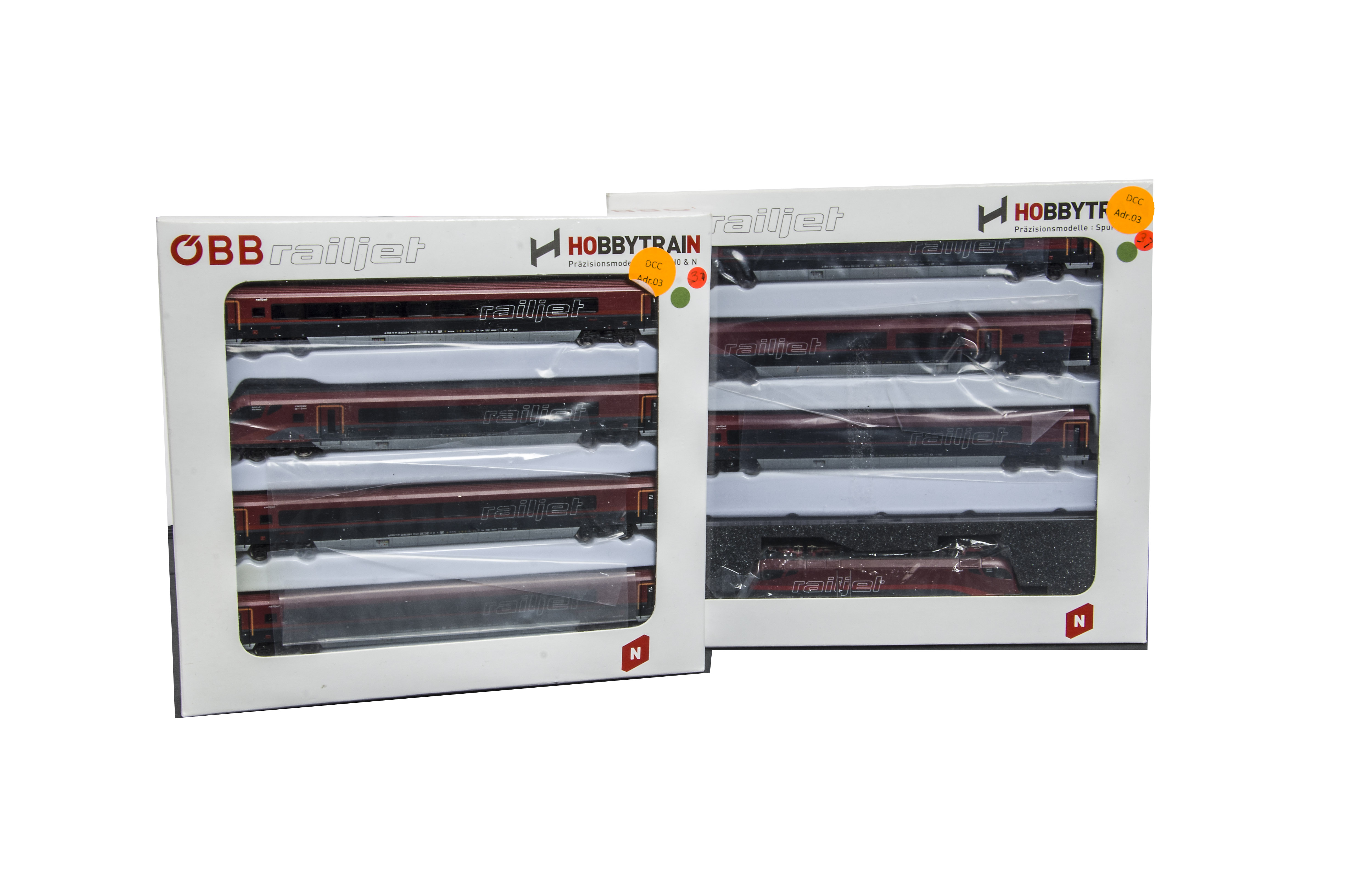 Hobby Train N Gauge Rail Jet Train Pack boxed H25206 Spirit of Germany Taurus ÖBB electric