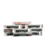 N Gauge Fleischmann Piccolo Coaches and Diesel Train Pack, a cased collection including a rake of DB