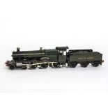 A Possibly Bassett-Lowke Railways (late 1960s) 0 Gauge 3-rail GWR 'Manor' Class Locomotive and