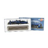 Roco HO Gauge Steam Locomotive and Tender, boxed 63360 4-6-2 S3/6 3618 in blue livery of the K. Bay.