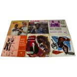 Count Basie LPs, seventeen albums including Basie, Basie Reunion, Basie Plays Hefti, Basie One