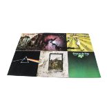 Progressive Rock LPs, fifteen albums of mainly Prog Rock with artists including King Crimson, Pink