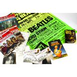 The Beatles and other memorabilia, large collection of Beatles and other memorabilia including Box