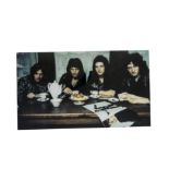 Queen, Limited Numbered Colour Print of an early Queen publicity shot - numbered 1 / 25 - mounted on