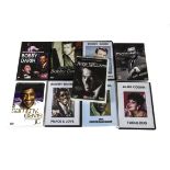 Rat Pack plus DVDs, approximately ninety DVDs including films about Sammy Davis Jun, Bobby Darin,