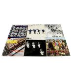 The Beatles LPs, six original UK Mono LPs - all on the Parlophone Yellow / Black Labels comprising