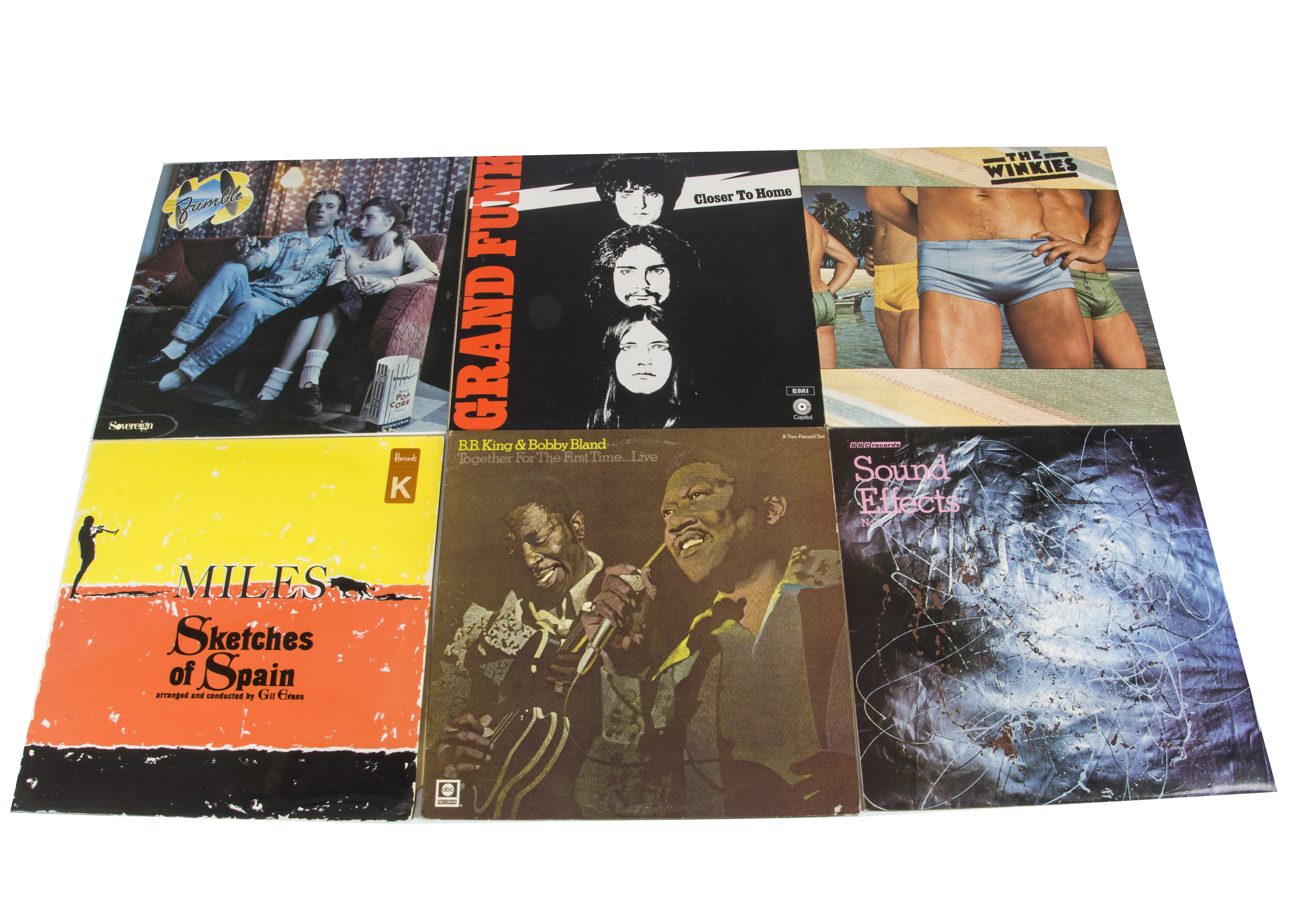 LP Records, approximately ninety albums of various genres including a number of Sound Effects LPs