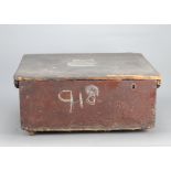 A mid-19th Century De Grave 'County of Essex' wooden Standard Measure Carrying Case, brass plate