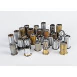 Microscope Accessories, large quantity of microscope eyepieces, some in pairs, mostly 1930s to 1950s