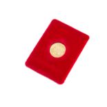 A 1979 Isle of Man half sovereign style coin from Pobjoy Mint, in packet with certificate