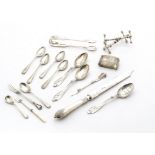 A harlequin canteen of Edwardian silver plated period cutlery by Elkington and others, together with