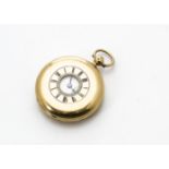 A Victorian 18ct gold half hunter pocket watch by Robert Hay, hallmarked for 1870 to outer covers,