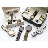 A collection of fashion watches, with examples by Sekonda, Ingersoll, Skagen and others (parcel)