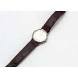 A modern Vacheron Constantin quartz stainless steel gentleman's wristwatch, 34mm circular case,